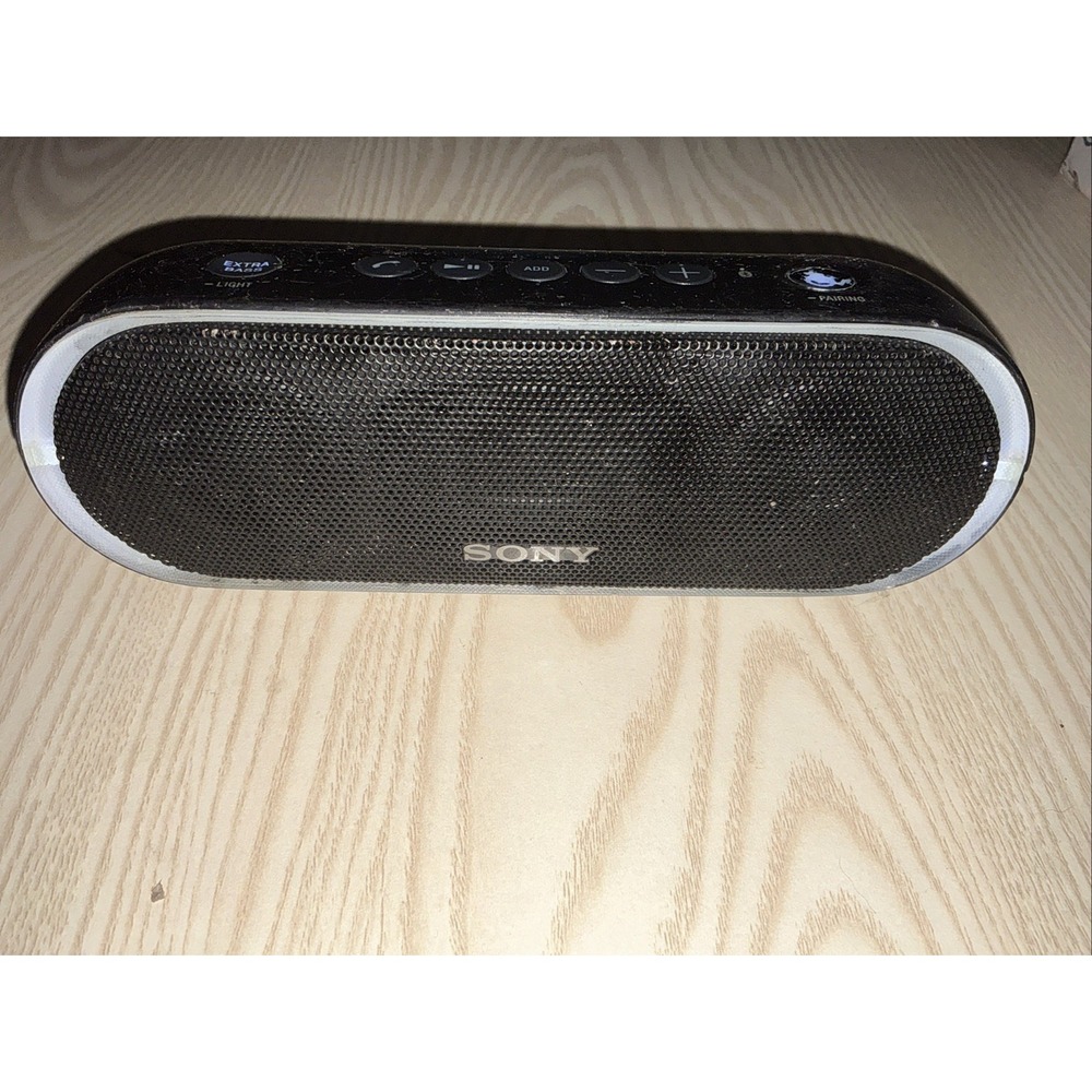 Sony SRS-XB20 EXTRA BASS Portable Bluetooth Speaker With Light‎ - Black - Tested